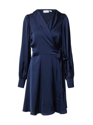 Κοκτέιλ φόρεμα Vila μπλε