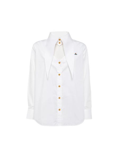Koszula w jednolitym kolorze Vivienne Westwood biała