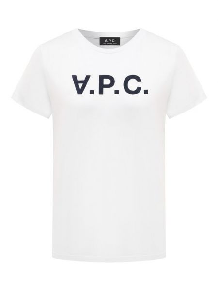 Белая футболка A.p.c.