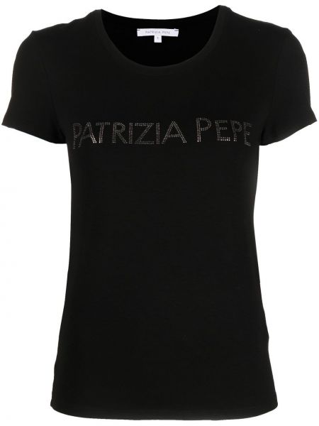 T-shirt Patrizia Pepe schwarz