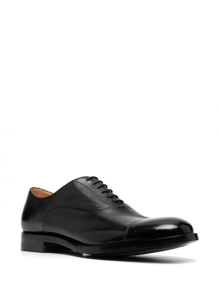 Iš natūralios odos oksfordo batai Alberto Fasciani juoda