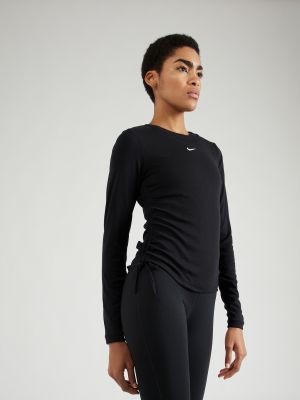 T-shirt a maniche lunghe Nike Sportswear nero