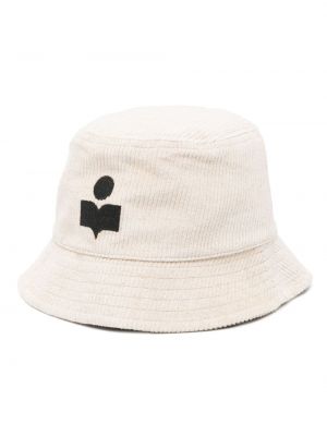 Mütze mit stickerei Isabel Marant beige