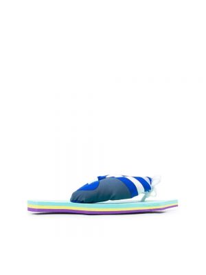 Sandały trekkingowe Emilio Pucci niebieskie
