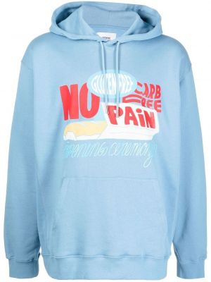 Hoodie con stampa Opening Ceremony blu