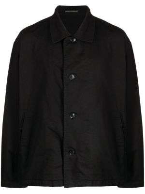 Camicia con bottoni Yohji Yamamoto nero