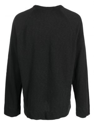 Sweatshirt aus baumwoll James Perse grau