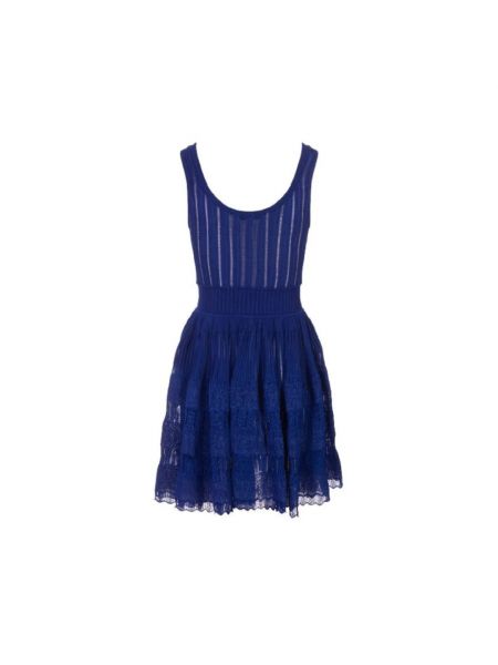 Sukienka mini Alaïa niebieska