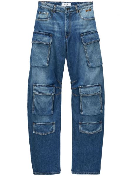 Cargo jeans Msgm blå