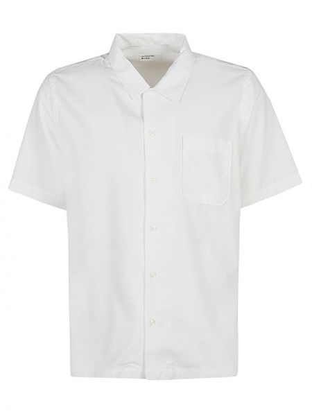 Camicia di cotone Universal Works bianco