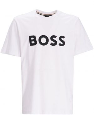 T-shirt Boss hvid