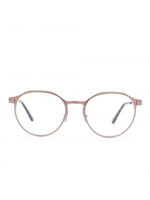 Okulary korekcyjne Tom Ford Eyewear beżowe