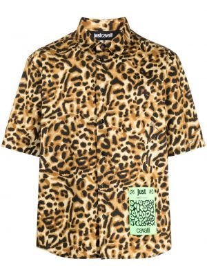 Риза с принт с леопардов принт Just Cavalli