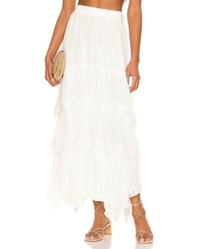 Bílé maxi sukně Rococo Sand
