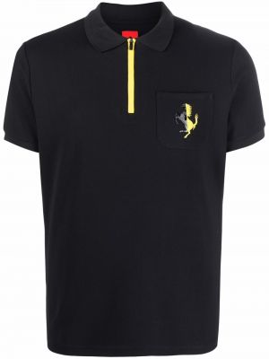 T-shirt Ferrari schwarz