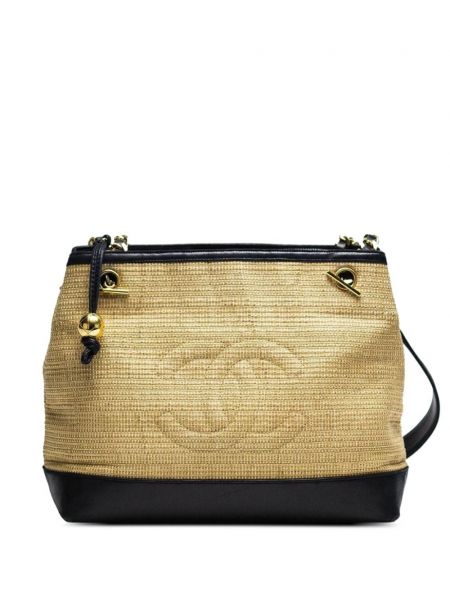 Pletená nákupná taška Chanel Pre-owned