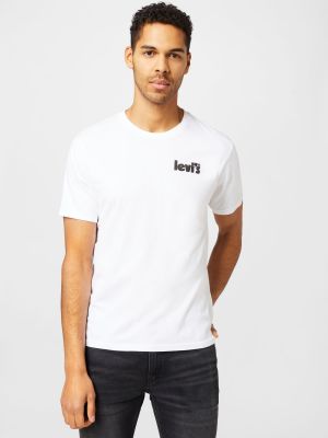 Voľné priliehavé tričko Levi's biela