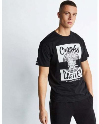 T-shirt Crooks&castles nero