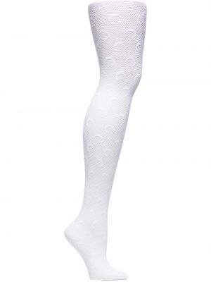 Мрежести чорапогащи Marine Serre бяло