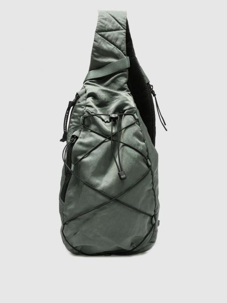 Зелена сумка через плече на шнурівці C.p. Company
