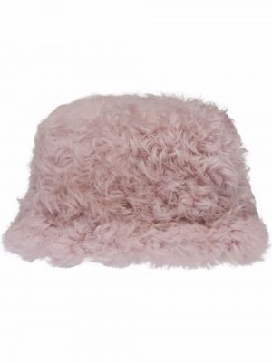 Kýblový klobouk Miu Miu růžový