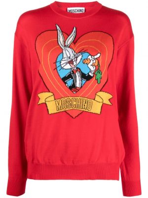 Pullover Moschino rot