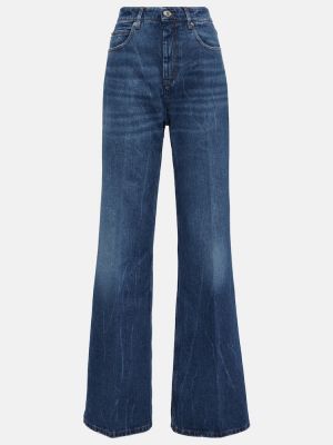 Jeans taille haute large Ami Paris bleu