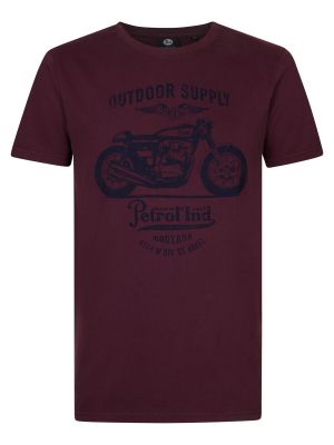 T-shirt Petrol Industries rosso