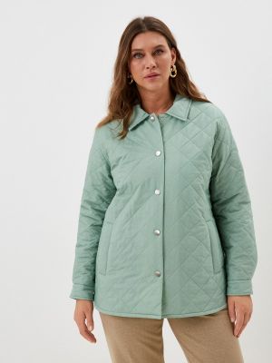 Утепленная демисезонная куртка Modress зеленая