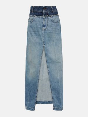 Spódnica jeansowa Stella Mccartney niebieska