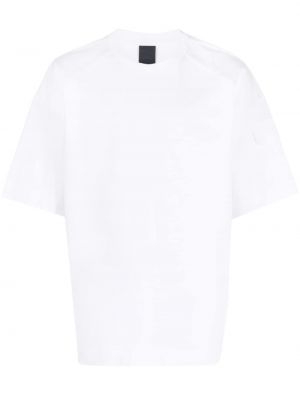 Βαμβακερή μπλούζα με τσέπες Juun.j λευκό