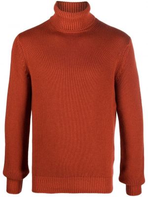 Пуловер Dell'oglio оранжево