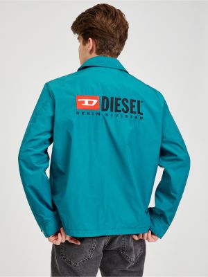 Nepremokavá bunda Diesel modrá
