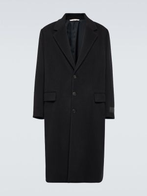 Manteau en laine Valentino noir