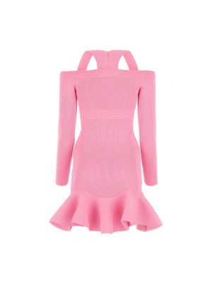 Mini vestido Alexander Mcqueen rosa