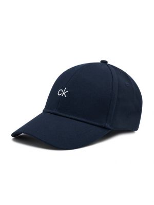 Kapa s šiltom Calvin Klein modra
