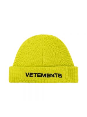 Mütze Vetements gelb
