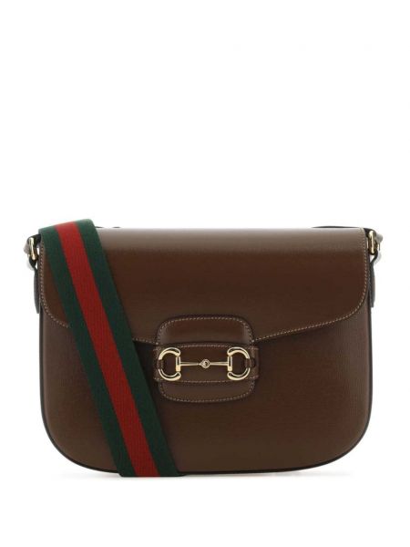 Skuldertaske Gucci brun