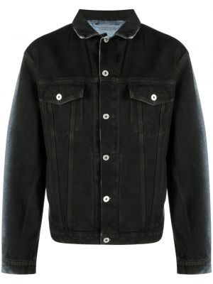 Denim jakna s prelivanjem barv Heron Preston črna