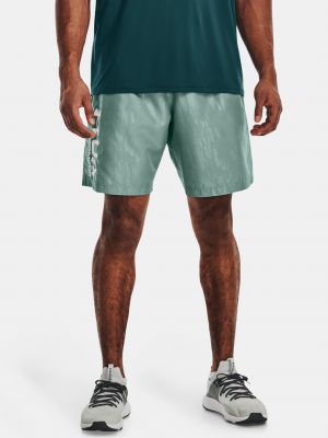 Pletené športové šortky Under Armour zelená