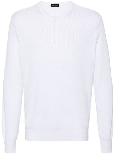 Пуловер Roberto Collina бяло