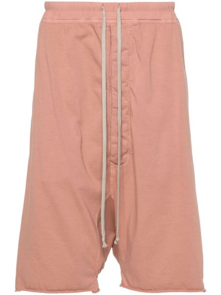 Shorts aus baumwoll Rick Owens Drkshdw pink