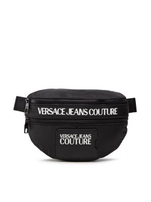 Τσαντάκι μέσης Versace Jeans Couture μαύρο