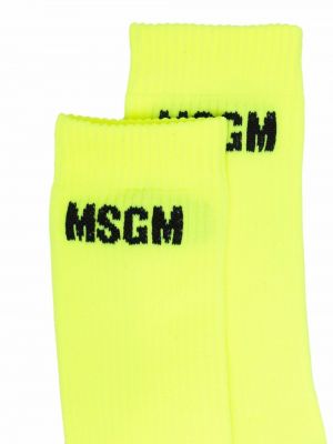 Calcetines de punto Msgm verde