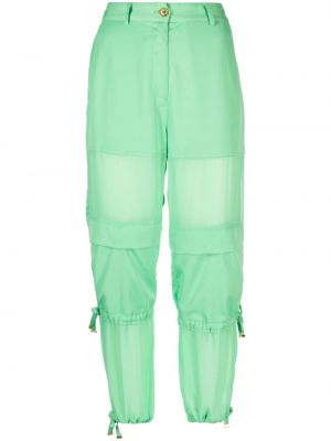 Spodnie cargo Pinko zielone