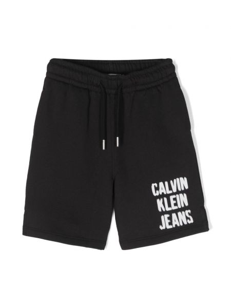 Træningsshorts for piger Calvin Klein Kids sort