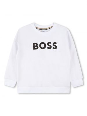 Hoodie con stampa Boss Kidswear
