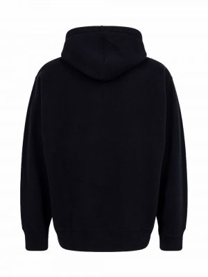 Siuvinėtas džemperis su gobtuvu Supreme juoda