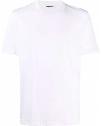 Camiseta de cuello redondo Jil Sander blanco
