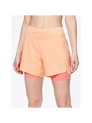 Pantaloni scurți de sport Asics portocaliu